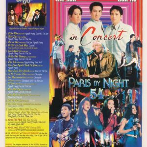 VHS Thúy Nga Video 71 - Paris By Night 54 - In Concert - cái