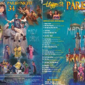 VHS Thúy Nga Video 51 - Paris By Night 34 - Made In Paris - cái