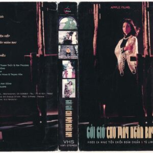 VHS Apple Films Video - Gởi Gió Cho Mây Ngàn Bay - Tình Khúc Đoàn Chuẩn - Từ Linh - cái
