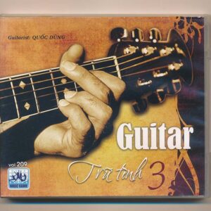 Nhạc Xanh CD209 - Guitar Quốc Dũng - Trữ Tình 3 (Trầy) KGMG - cái
