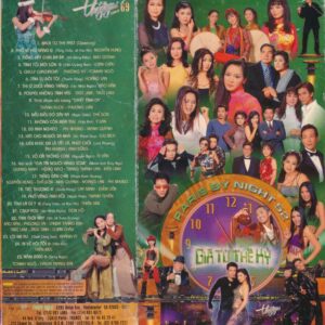 VHS Thúy Nga Video 69 - Paris By Night 52 - Giã Từ Thế Kỷ (3 Tape, bìa dán keo, mất 1 nắp đậy) - cái