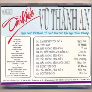 GNCD162 - Tình Ca Vũ Thành An (3 Góc) KGTH9