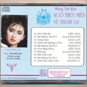 Lệ Hằng CD1 – Những Tình Khúc Ngô Thụy Miên – Vũ Thành An (Made By Distronic, Trầy) KGTH9