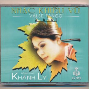 LVCD319 - Nhạc Khiêu Vũ - Khánh Ly (3CD, Phôi Số, bìa F1) KGTUS - cái