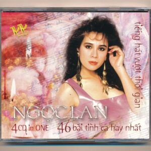 VV Music CD – 46 Bài Tình Ca Hay Nhất – Tiếng Hát Vượt Thời Gian – Ngọc Lan (4CD-CEI, Trầy)