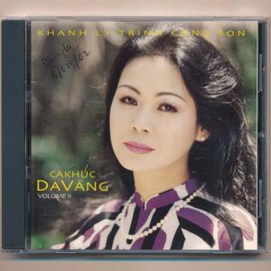 Khánh Ly CD - Tình Khúc Trịnh Công Sơn - Ca Khúc Da Vàng 2 (Phôi @) KGTUS