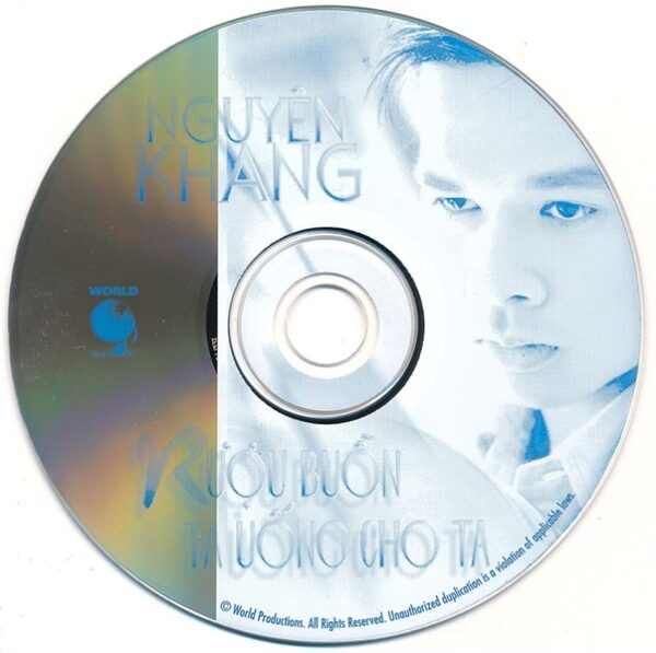 World CD - Rượu Buồn Ta Uống Cho Ta - Nguyên Khang (KGTH9) - CD Gốc Shop T