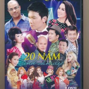 DVD Live Show Mạnh Quỳnh - 20 Năm Tình Vẫn Đẹp (USED)