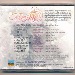 Ca Dao CD59 - Ca Dao Mẹ (Trầy) KGTUS