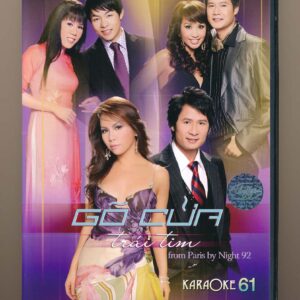 DVD Karaoke Thúy Nga 61 - Gõ Cửa Trái Tim (USED)