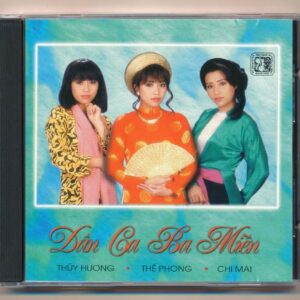 GNCD183 – Dân Ca 3 Miền – Thúy Hương – Thế Phong – Chi Mai (2 Góc, Trầy) KGTUS