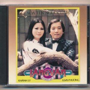 LVCD30 - Xóa Tên Người Tình - Khánh Ly - Elvis Phương (Art Xanh) KGNEW