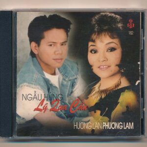 LVCD182 - Ngẫu Hứng Lý Qua Cầu - Hương Lan - Phương Lam (Taiwan, Trầy) KGTUS