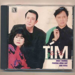 GNCD209 - Tà Áo Tím - Nhạt Trường - Phương Hồng Quế - Anh Khoa (3 Góc, cd trầy, nứt) KGTC