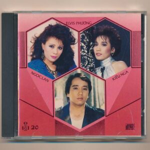 LVCD20 - Bước Tình Nồng - Ngọc Lan - Elvis Phương - Kiều Nga (3 Góc, bìa nhũ) KGTUS