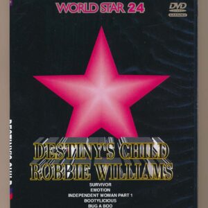 DVD The Best World Star 24 - Destiny's Child - Robbie Williams