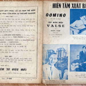 Nhạc Tờ - Domino (Tập Đờn Điệu Valse - Hiền Tâm Xuất Bản Số 5)